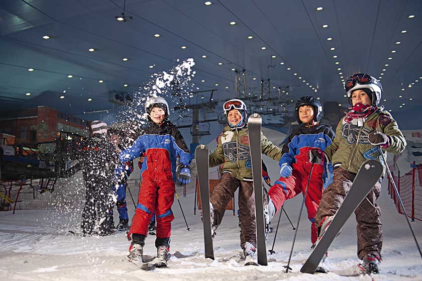 Kids At  Ski  Dubai