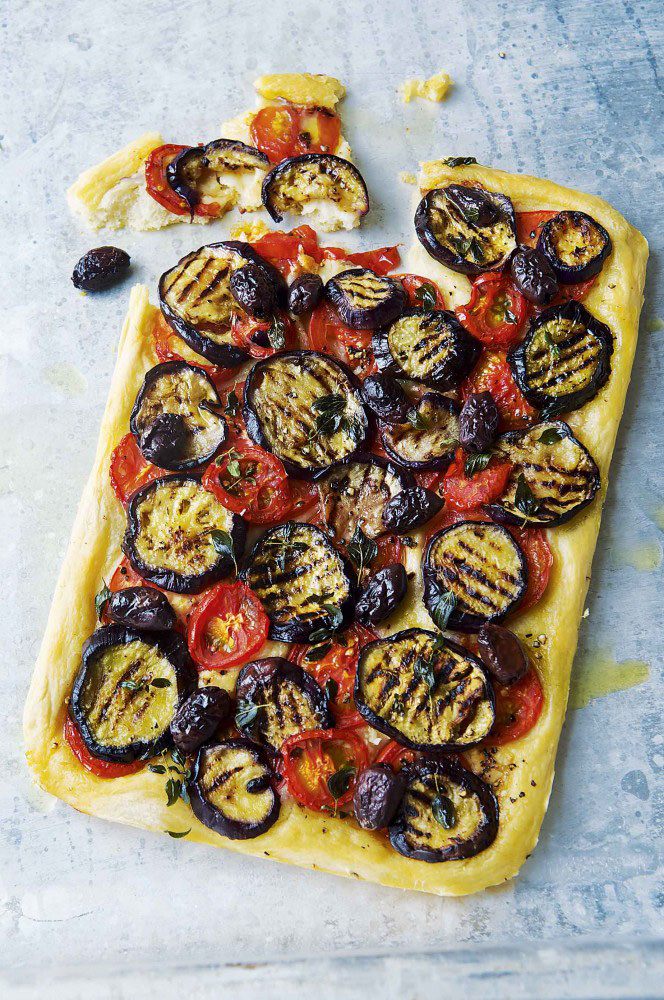 Aubergines  Pizza 2A