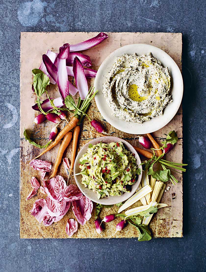 The best-ever guacamole and hummus