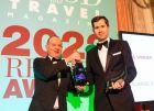 Claridges collect the City Hotel of the Year Award presented by Flavio Zappacosta ENIT