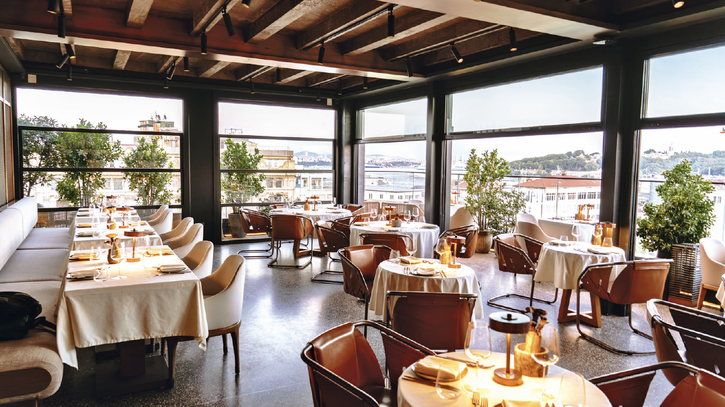 One of The Bank Hotel's restaurants