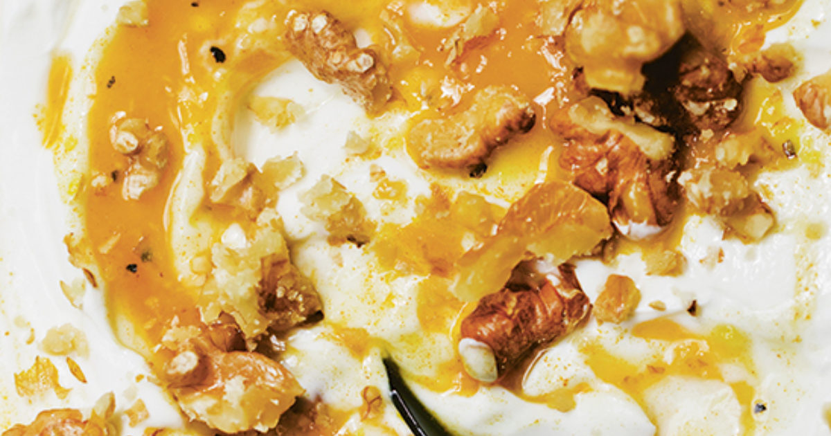 Greek yoghurt with ginger and turmeric… Food and Travel magazine