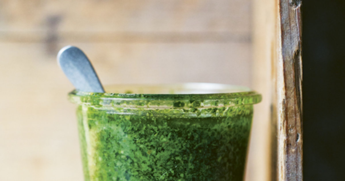 Food and Travel Magazine | Green sauce