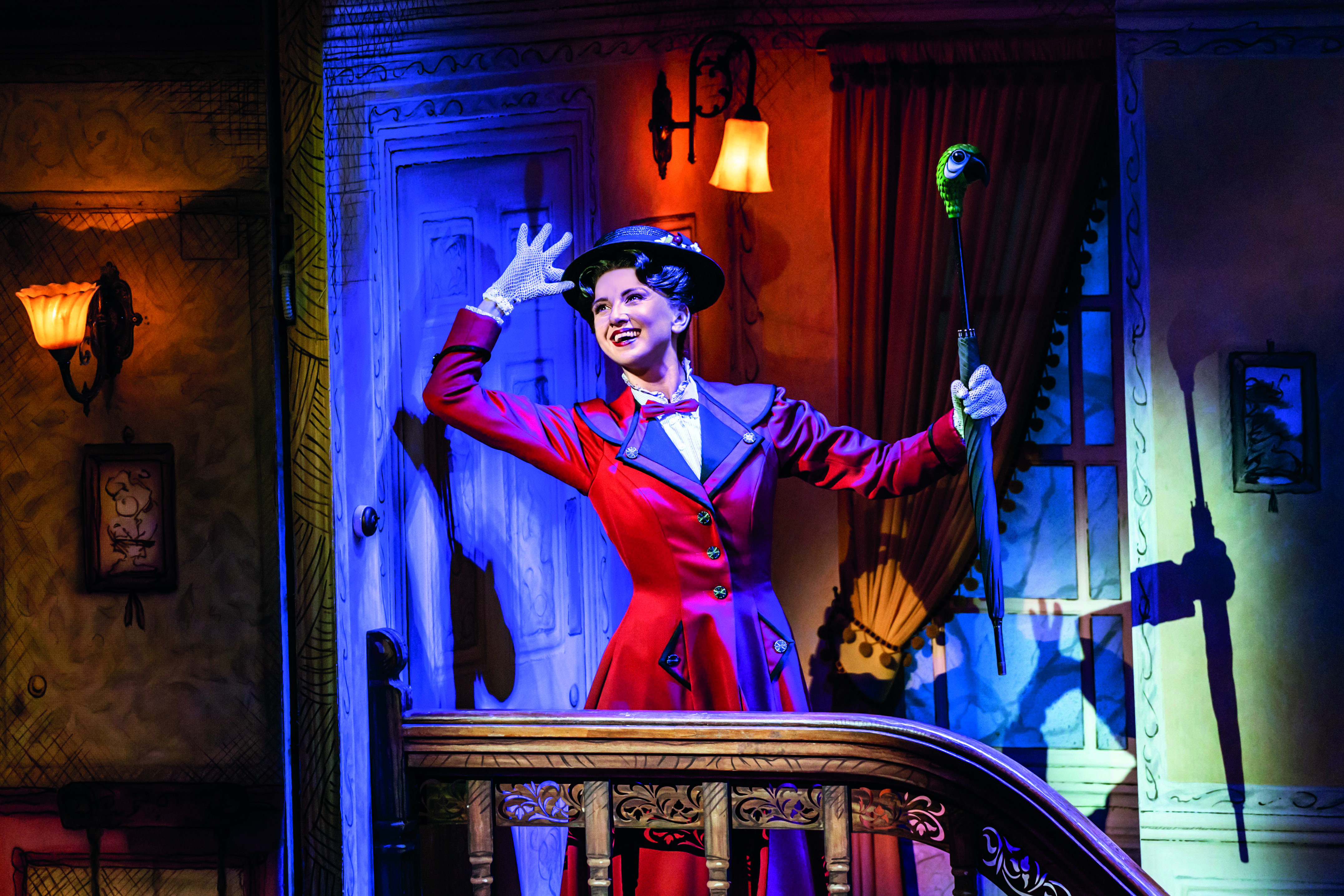 Zizi Strallen as Mary Poppins Photo by Johan Persson