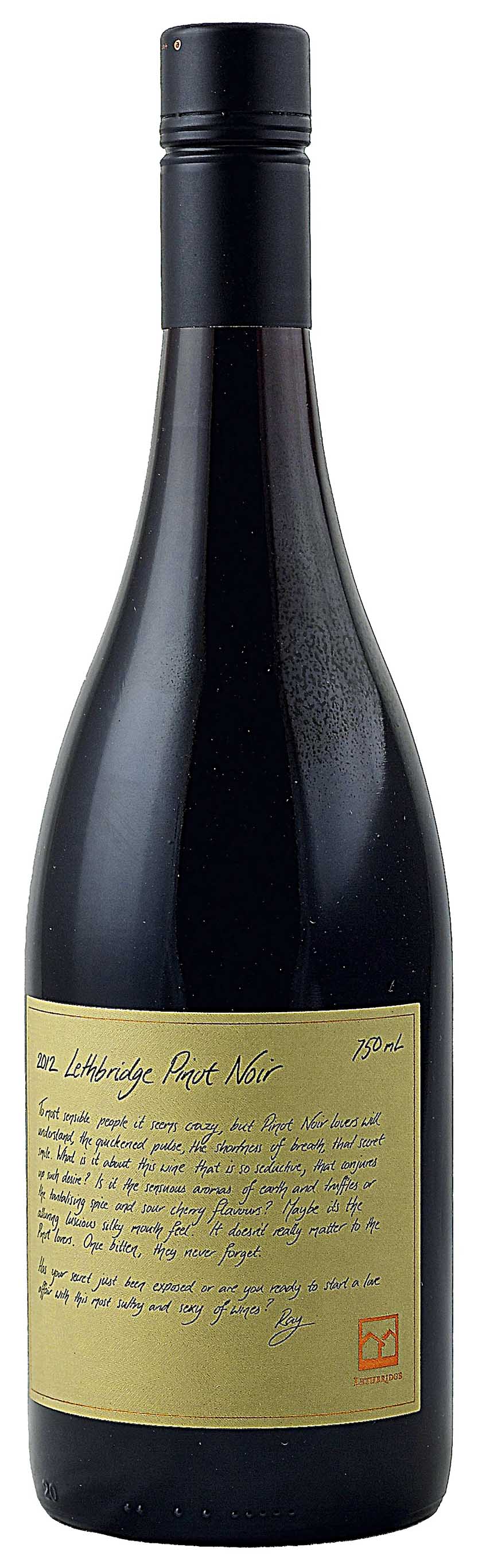 Lethbridge Pinot Noir, Victoria, Australia, 2012, £30