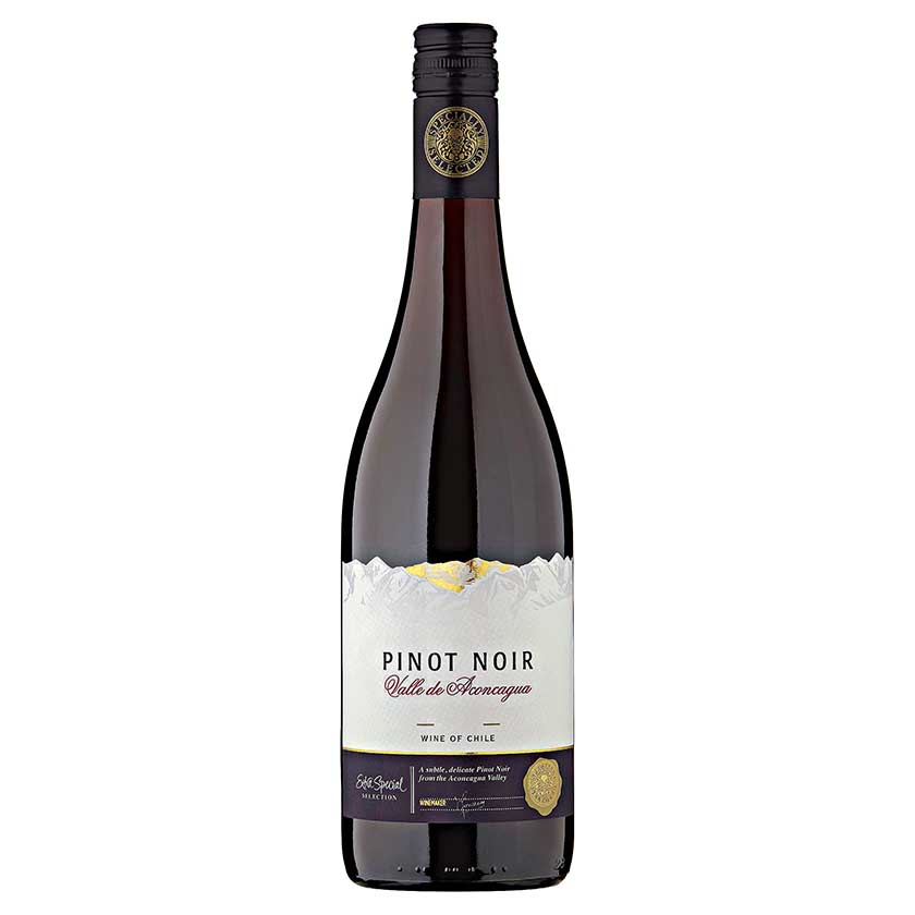 Extra Special Chilean Pinot Noir Aconcagua Valley 2015, £5