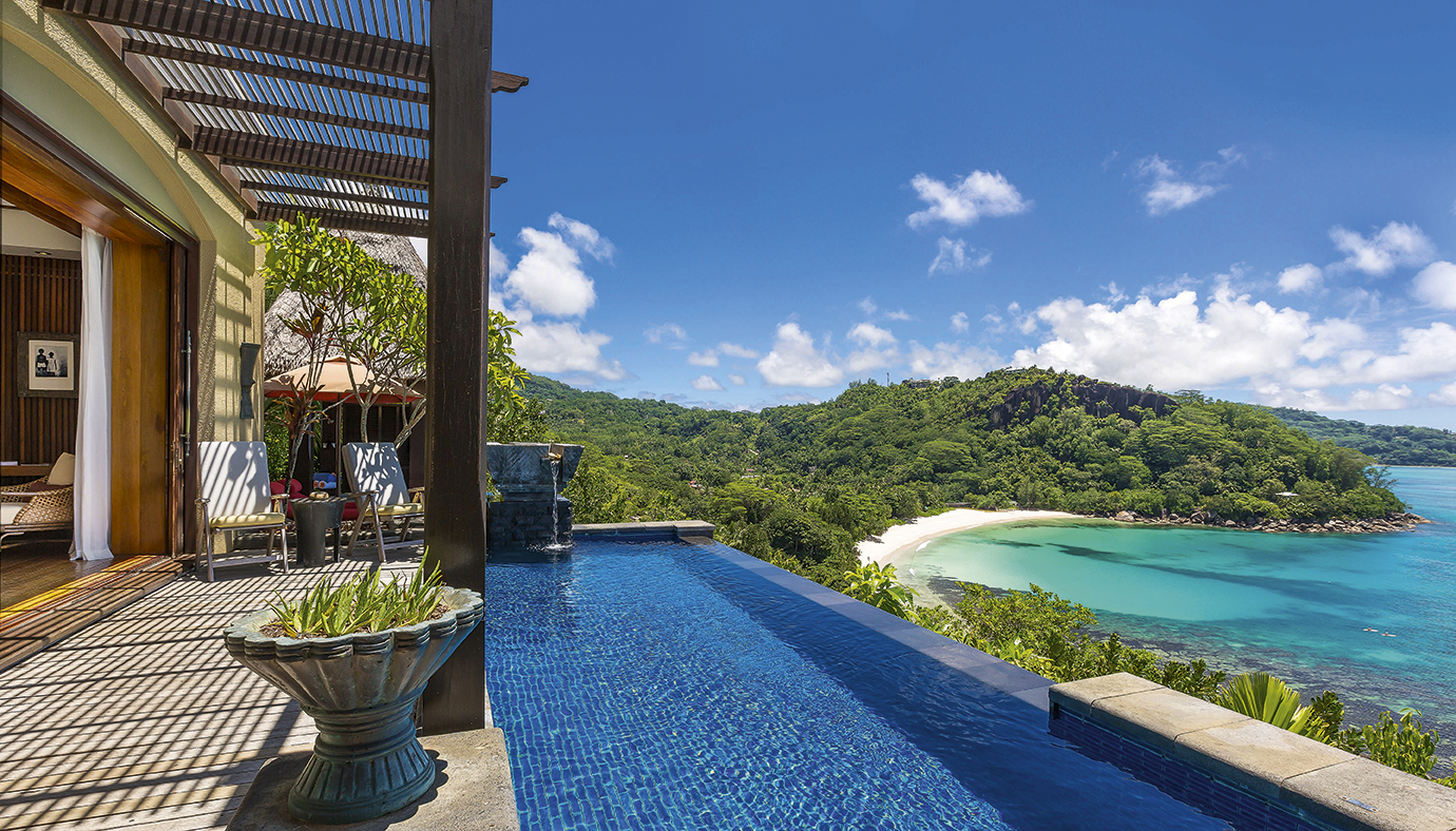 Anantara Maia Seychelles Villas Guest Room Premier Ocean View Pool Villa Infinity Pool
