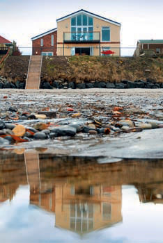 Beadnell  Beach  House From The Waters Edge