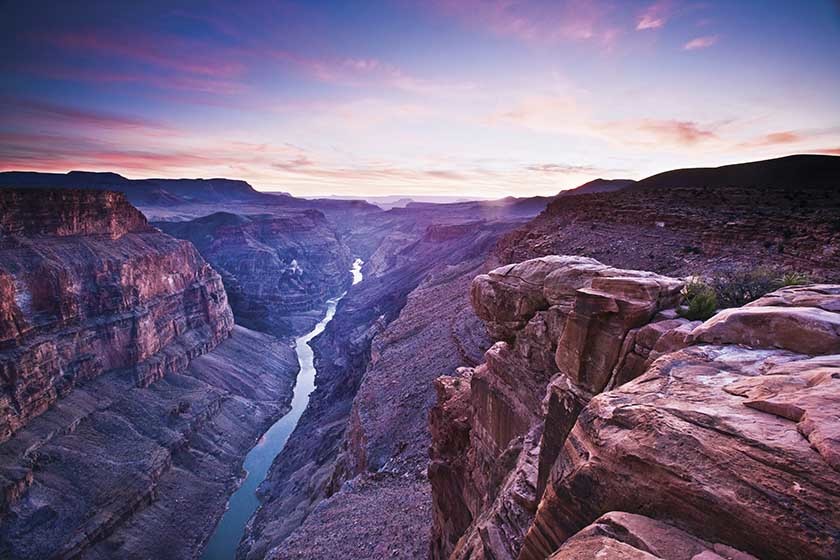 Intrepid Travel Usa Grand Canyon Np Purple Tones
