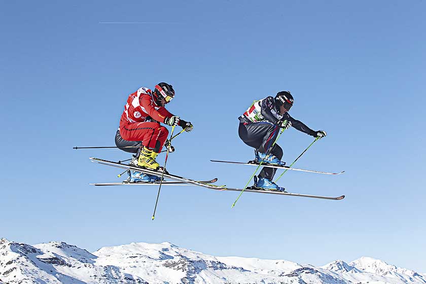 Val  Thorens  Skicross  World  Cup 2013 2014  Zoom  0592