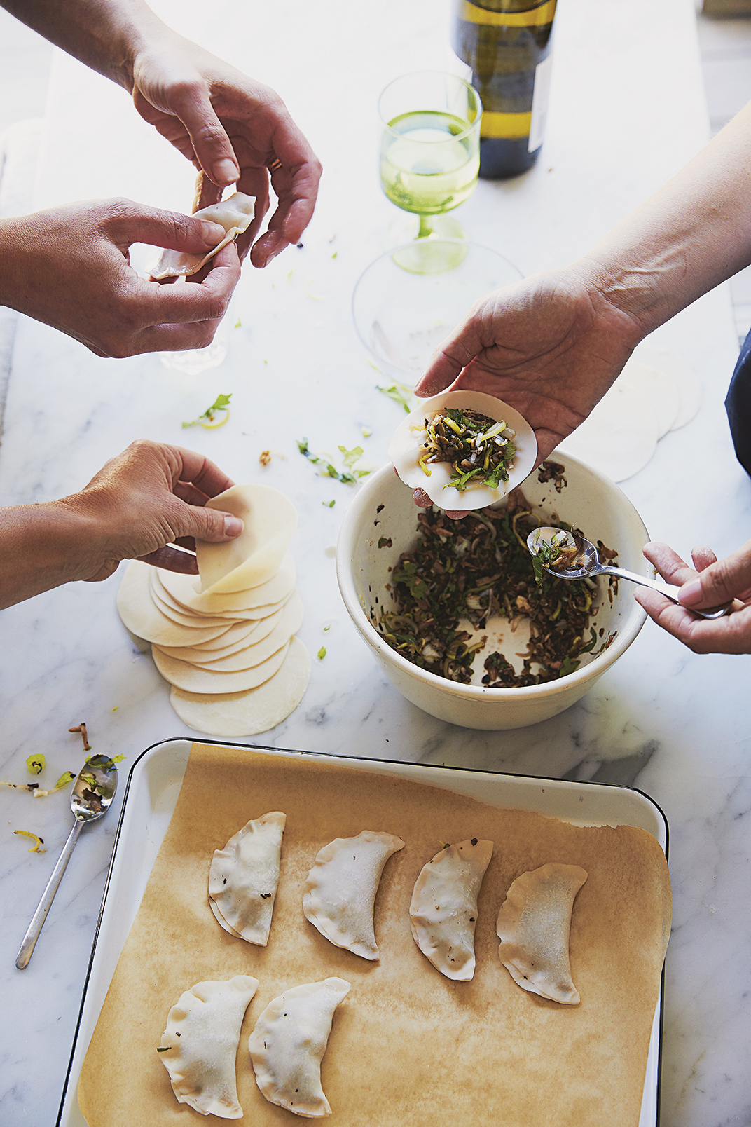 191113 Mushroom Dumplings 001