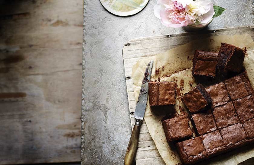 25 Chocolate Ornage Brownies