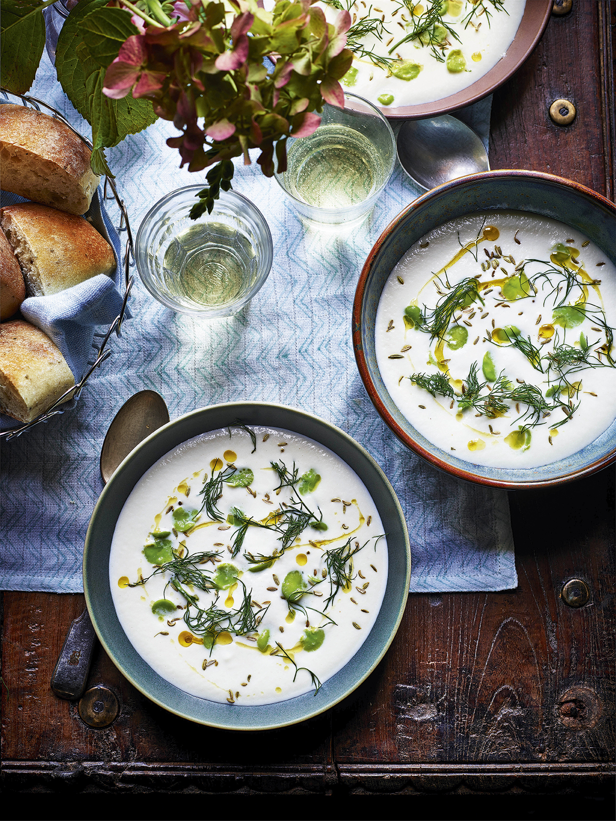 4 Chilled Broad Bean Soup