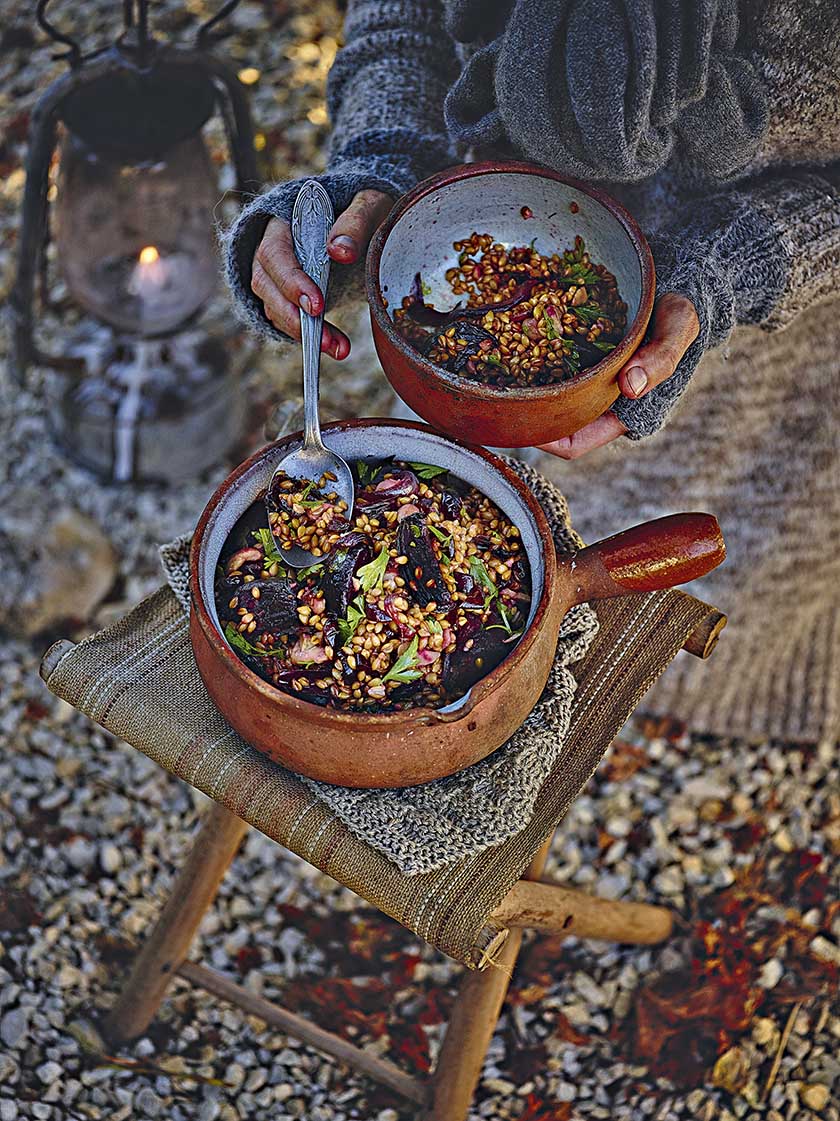 Beetroot And Spelt Salad