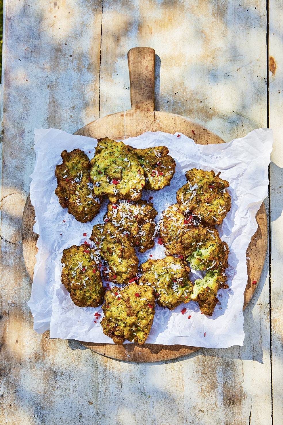 FRITTELLE DI BROCCOLI GENNAROS VERDURE IMAGE CREDIT DAVID LOFTUS