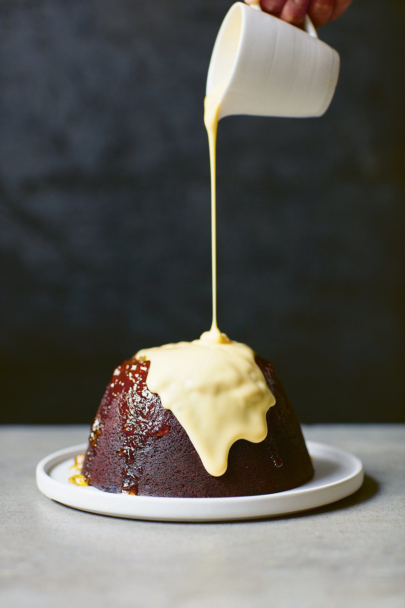 Ginger Marmalade Chocolate Steamed Pudding 019