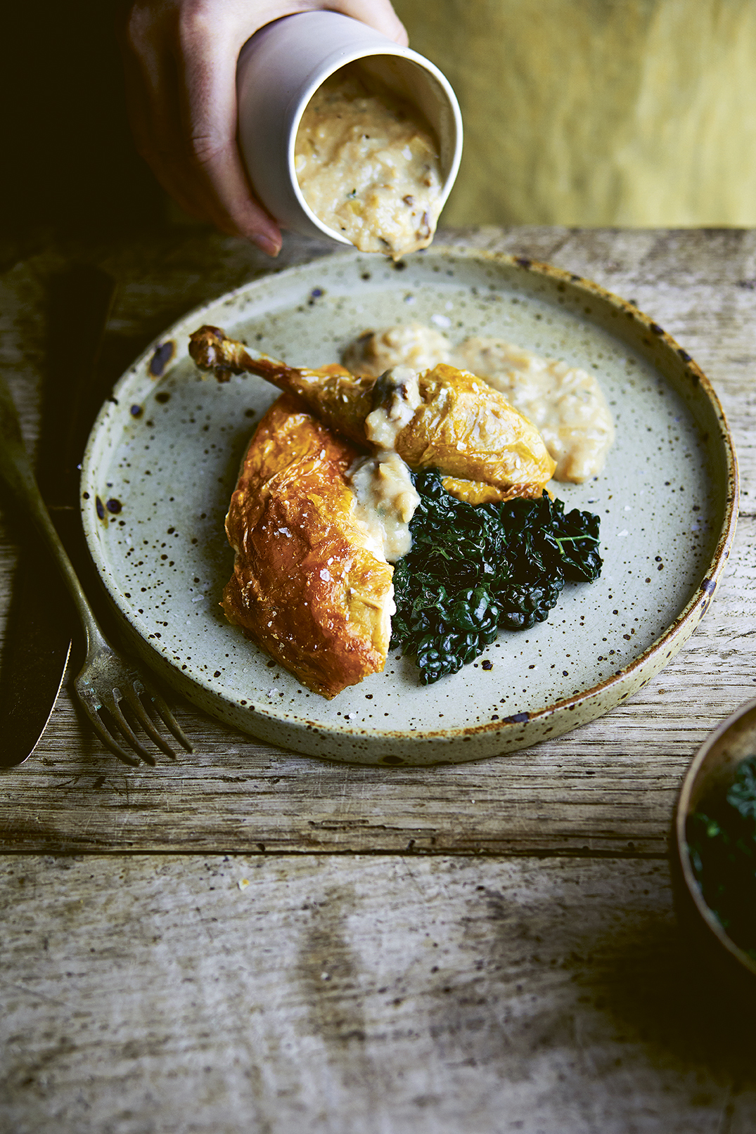 Guinea Fowl Bread Sauce 1