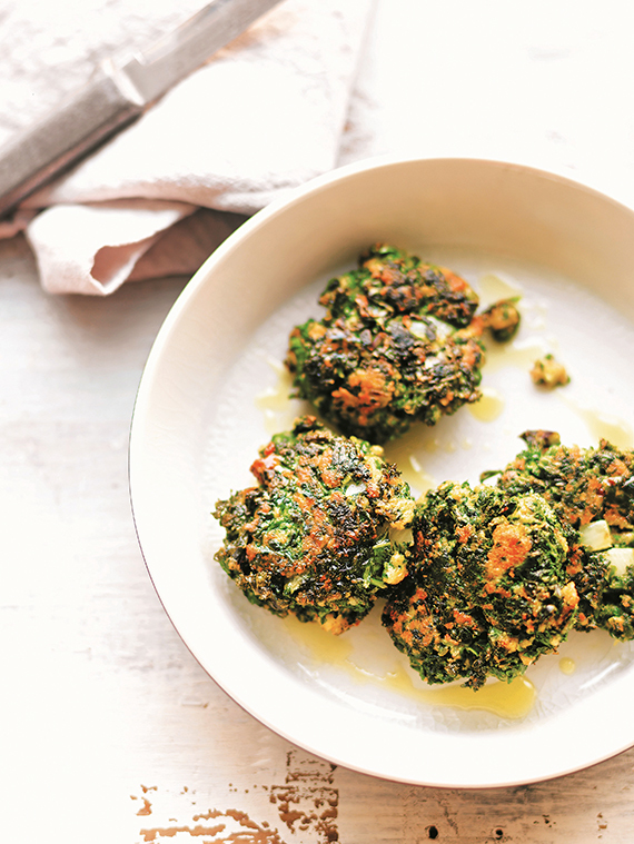 Kale Spinach Patties