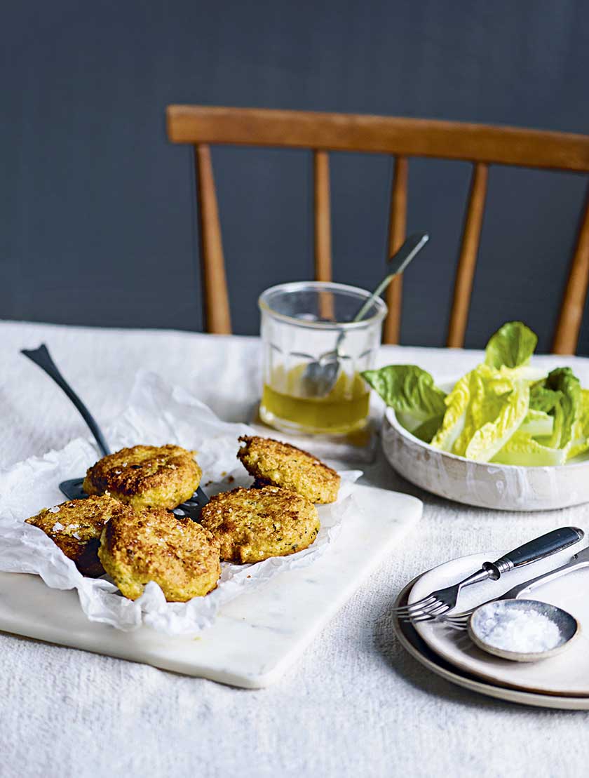 Minted quinoa and feta burgers Food and Travel Magazine