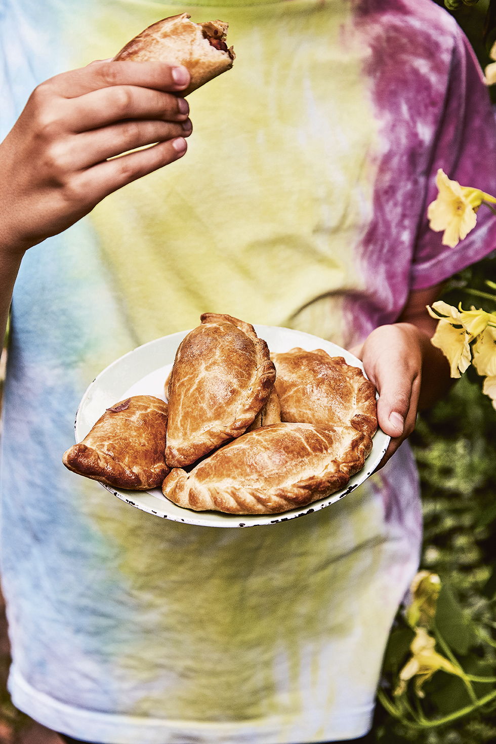 PRAWN RED PEPPER CHORIZO EMPANADAS