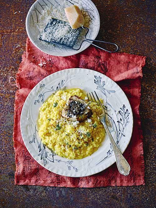 Risotto  Milanese And Bone Marrow