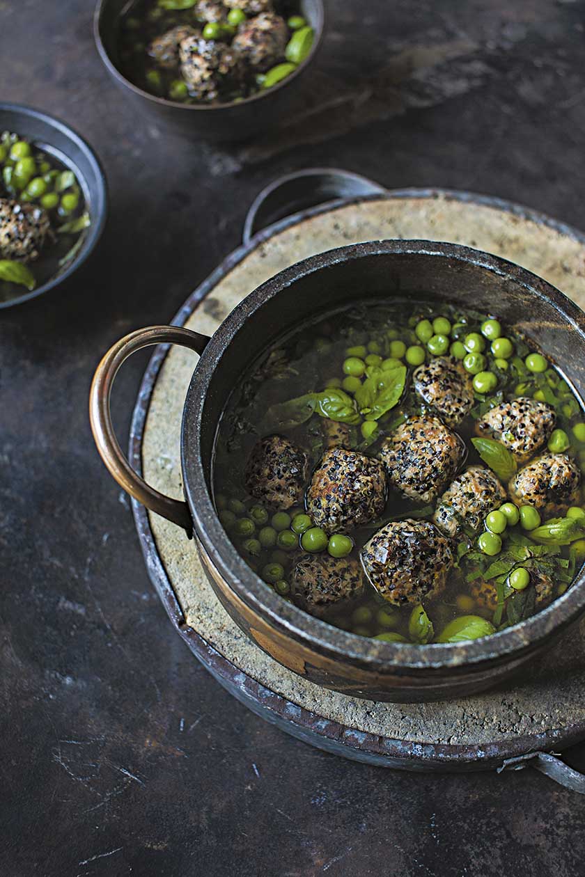 Turkey And Black Quinoa Soup