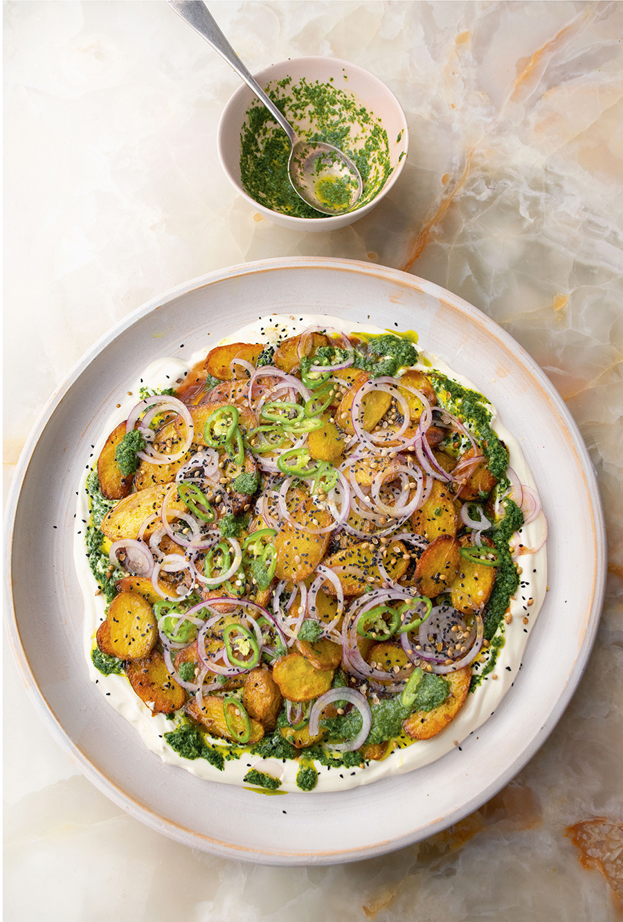 WEB Chaat Masala Potatoes