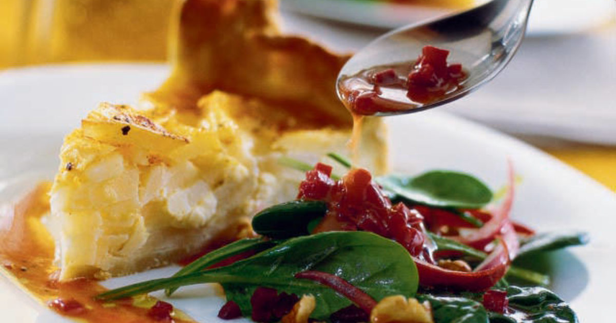 Food and Travel Magazine | Potato, celeriac and sherried goat’s…