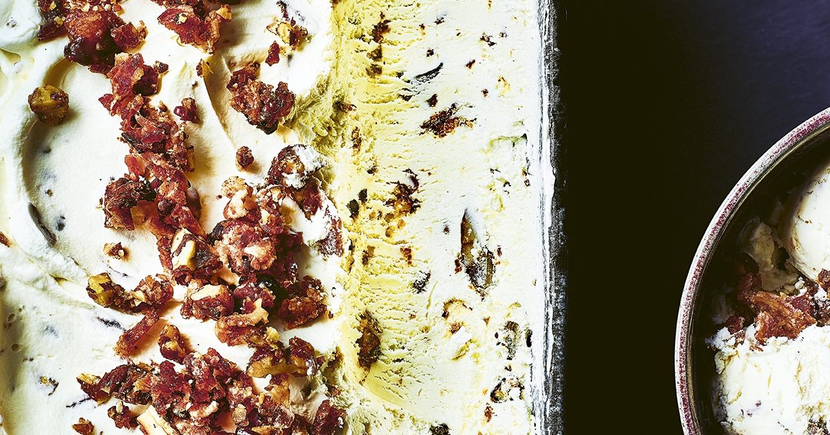 Food and Travel Magazine | Candied bacon and bourbon ice cream