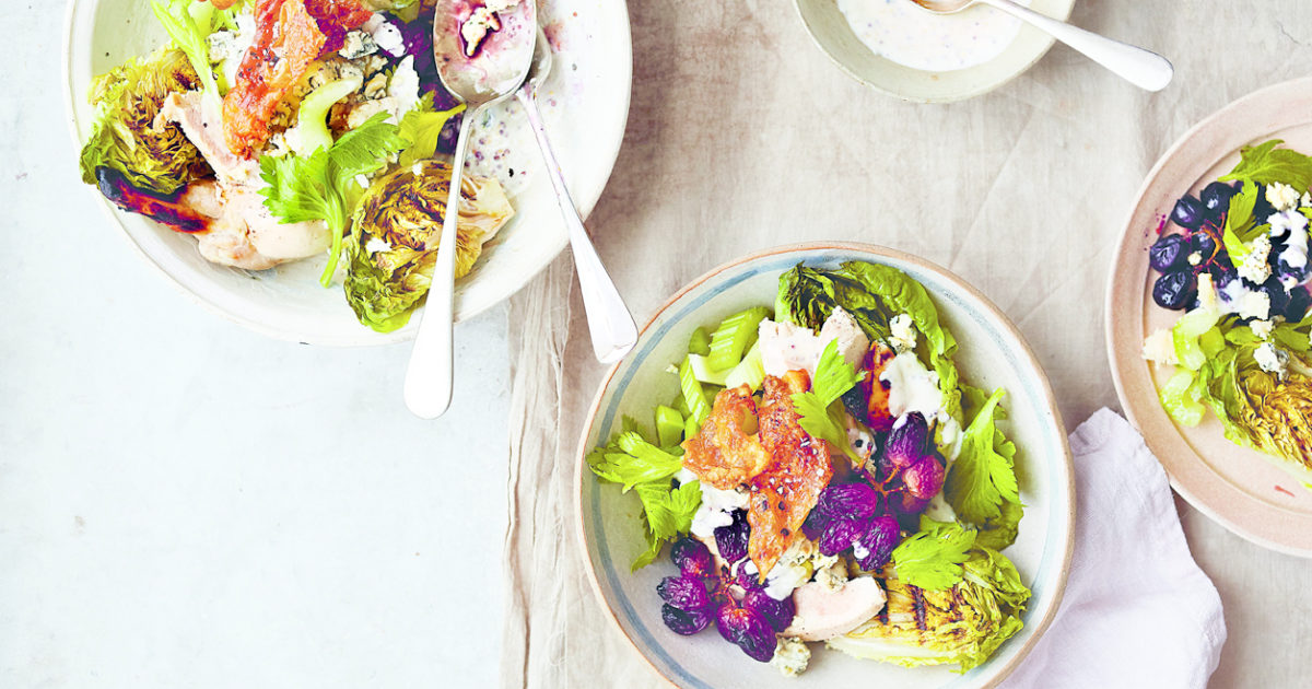 Roasted buttermilk chicken and grape salad | Food and Travel Magazine