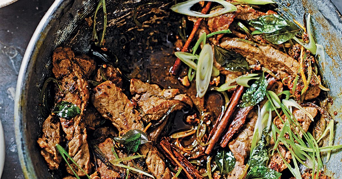 Chilli beef with black pepper Food and Travel Magazine