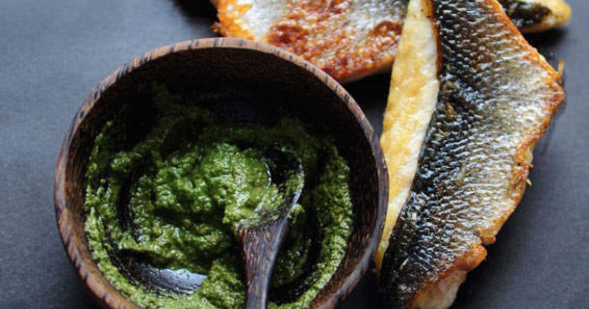 Food and Travel Magazine | Nettle salsa verde
