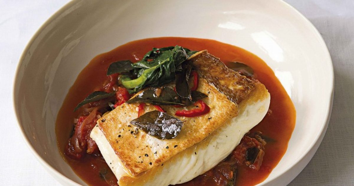Halibut with mustard seeds, curry leaves… Food and Travel magazine