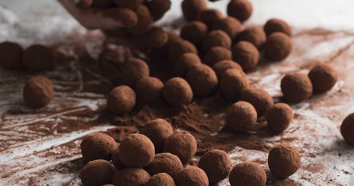 Chocolate truffles Food and Travel Magazine