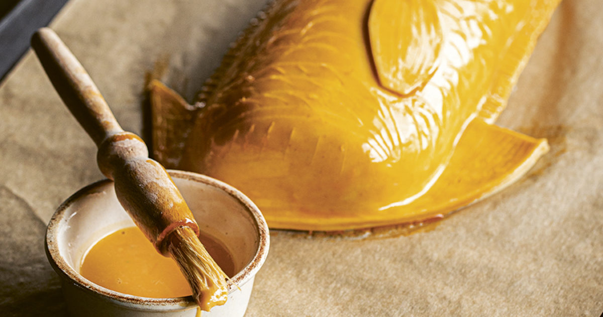 James Martin's sea bass en croute with… Food and Travel magazine