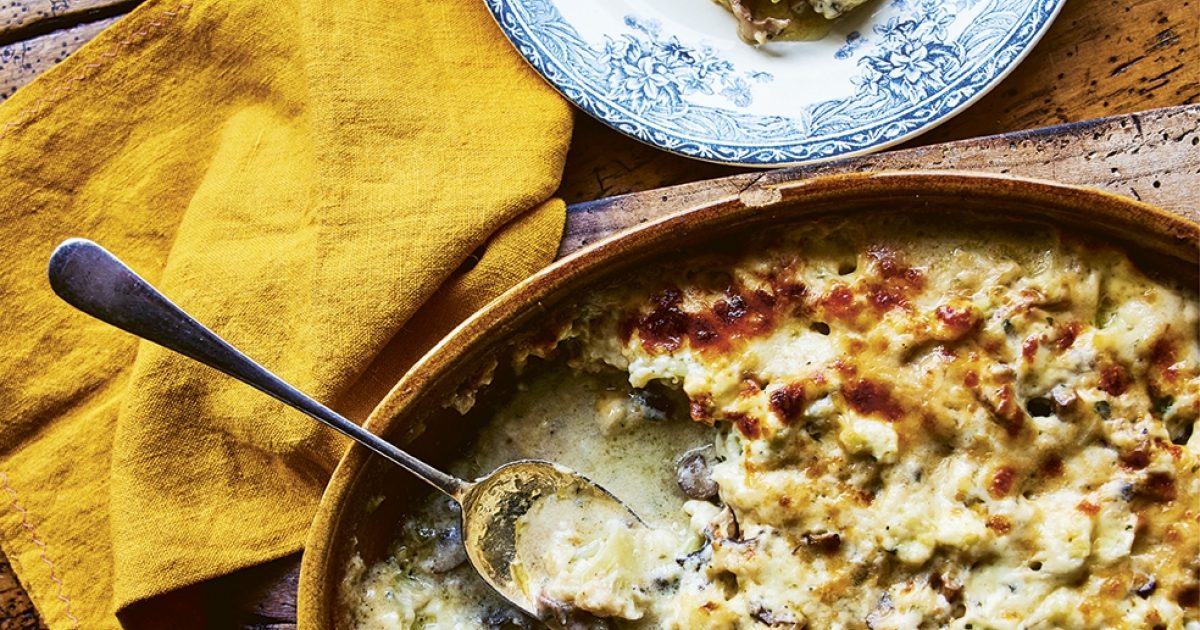 Food and Travel Magazine | Cavolfiore al forno con funghi e formaggio