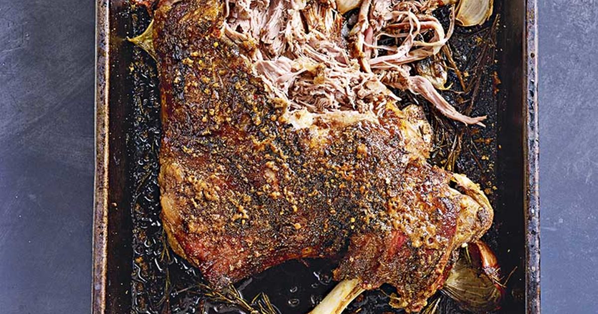 Caramelised slowcooked lamb Food and Travel Magazine