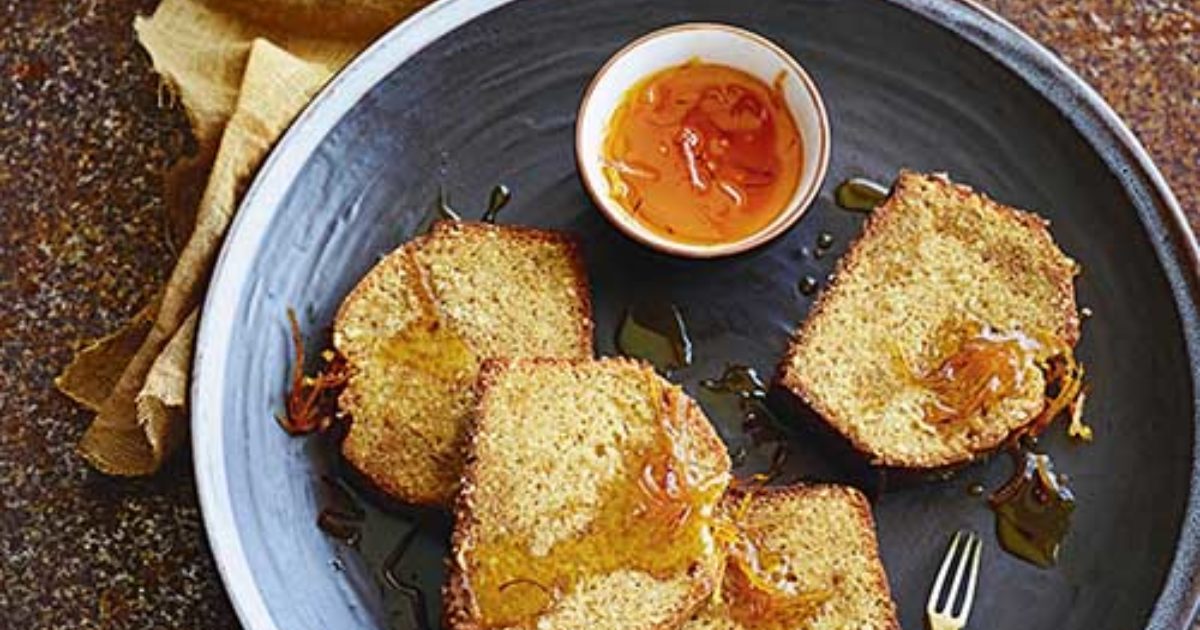 Orange, cashew and saffron syrup cake Food and Travel magazine