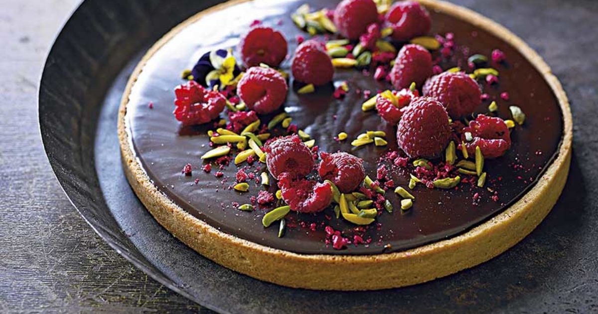 Food and Travel Magazine | Chocolate ganache tart with fresh…