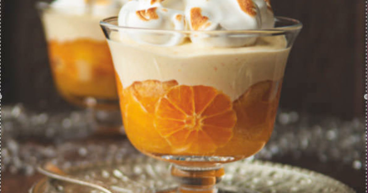 Winter clementine trifle Food and Travel magazine