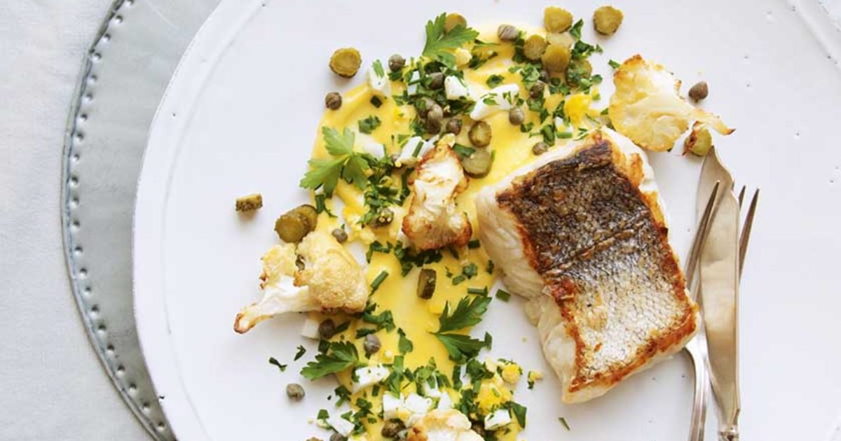 Crispy hake fillet and roasted cauliflower… | Food and Travel Magazine