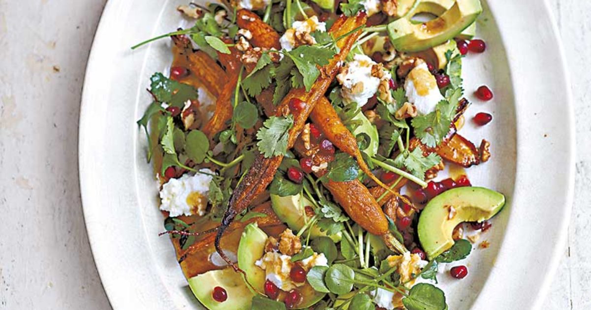 Cumincoriander roast carrots with… Food and Travel Magazine