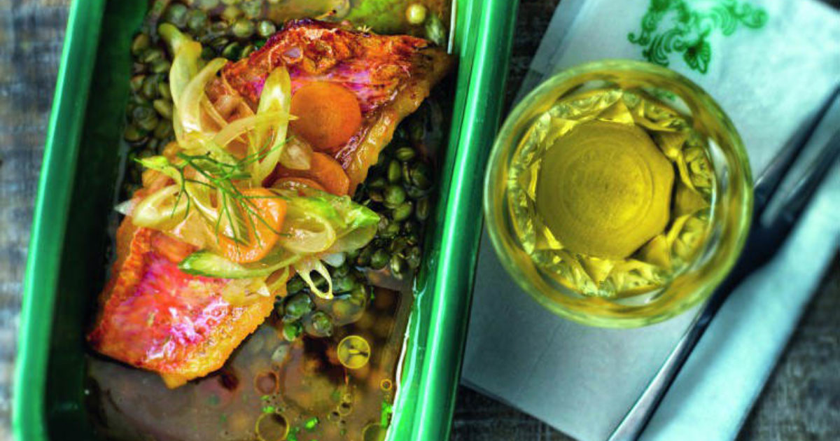 Red mullet in fennel escabeche with… Food and Travel magazine