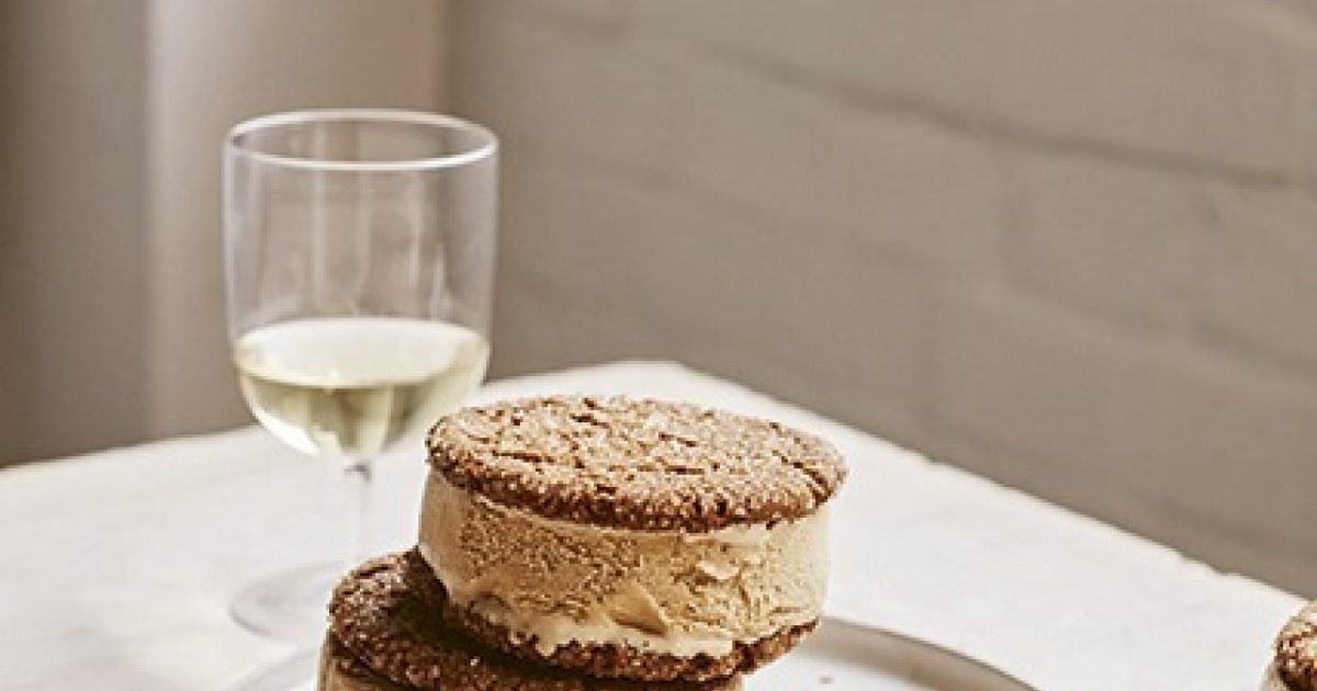Food and Travel Magazine | Espresso ice cream sandwiches with ginger…