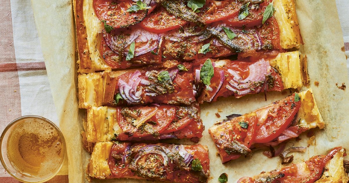 Food and Travel Magazine | Riganada tart with anchovies