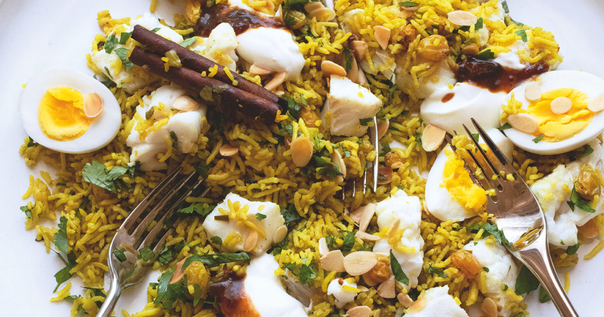 Spiced haddock pilaf Food and Travel Magazine