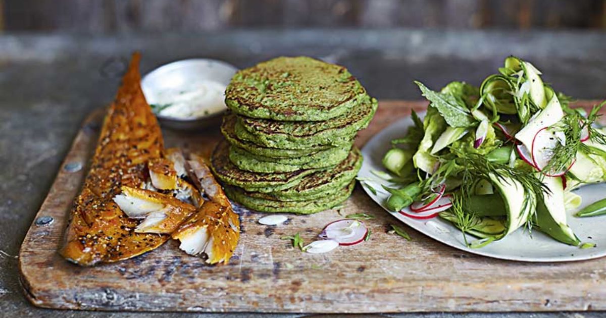 Peppered mackerel with pea pancakes and… | Food and Travel Magazine