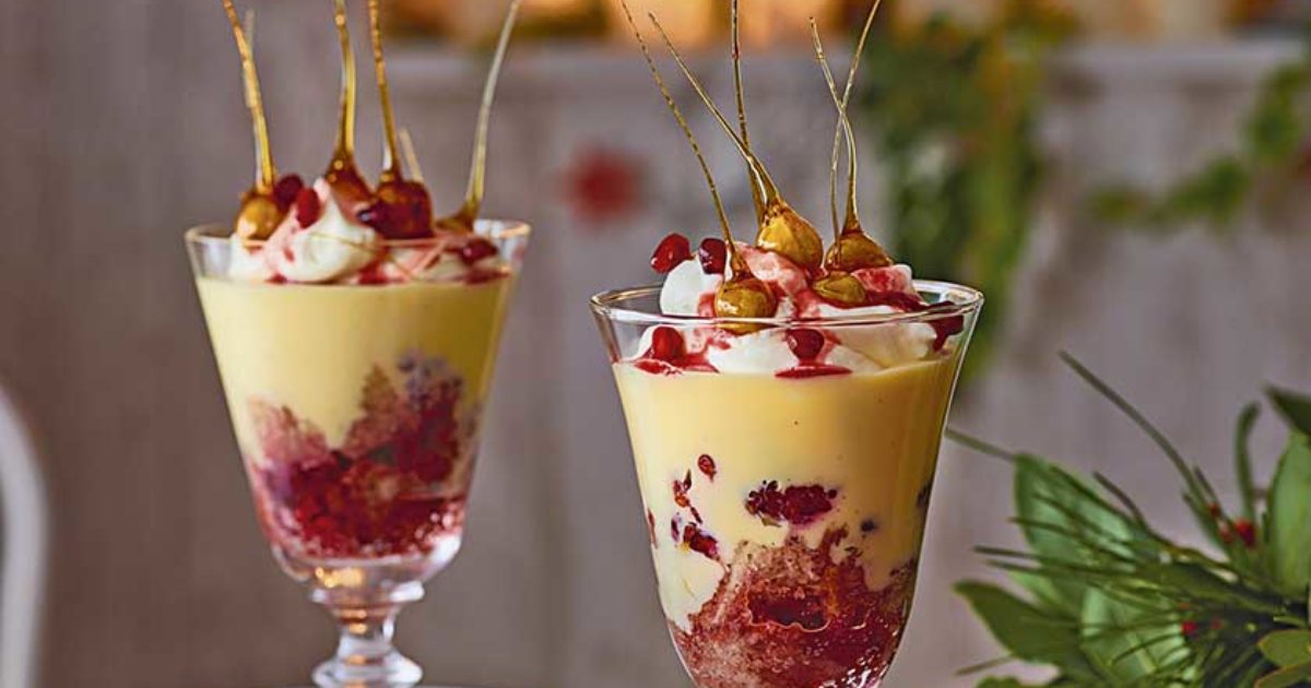 Food and Travel Magazine | Pomegranate, raspberry and white chocolate…