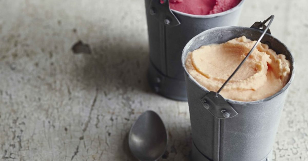 Food and Travel Magazine | Raspberry and yoghurt iced sherbet