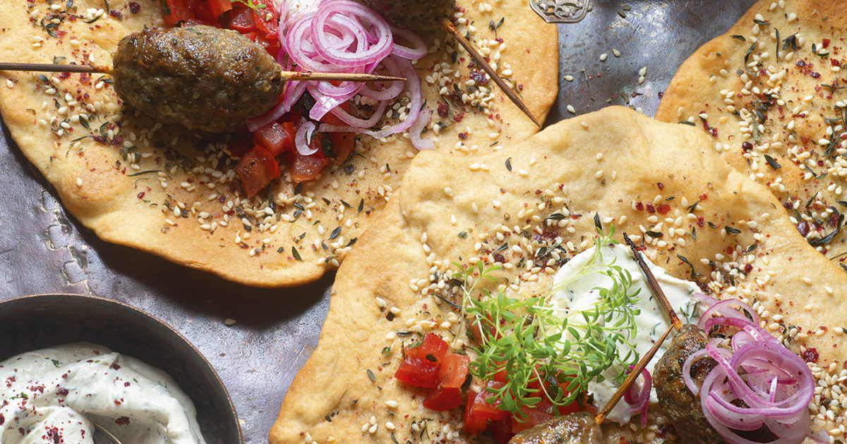 Lamb kefte with tahini, sumac and dill… Food and Travel magazine